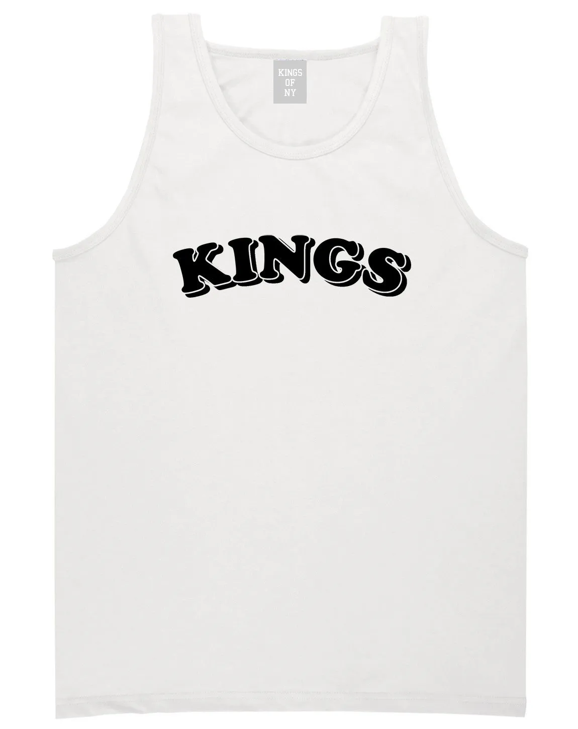 KINGS Bubble Letters Tank Top