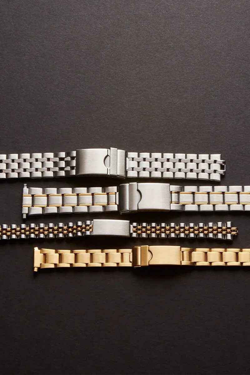 Ladies' 12-16MM Straight Adjustable End Wrapped Link Band