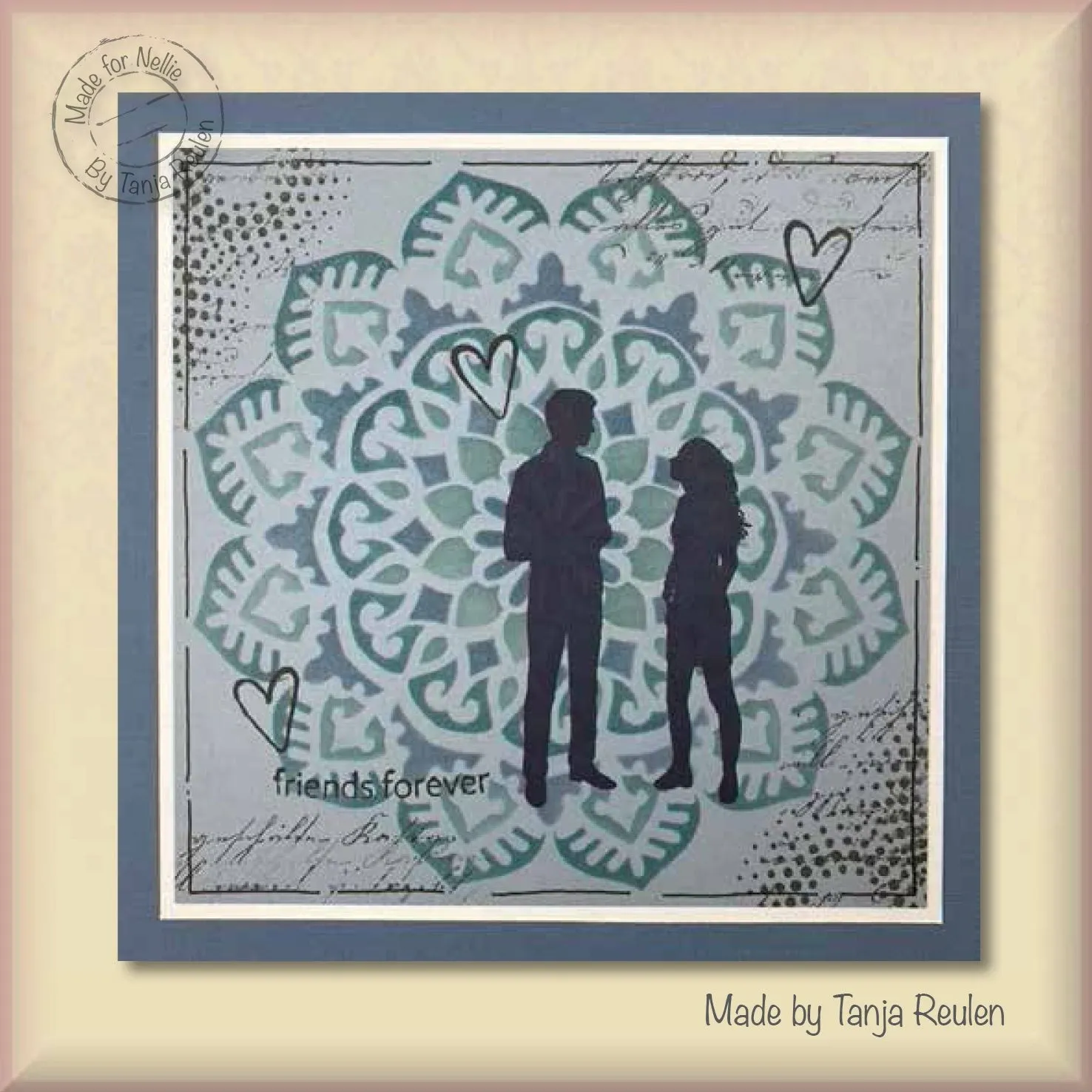 Layered Combi Stencil Set Mandala 2