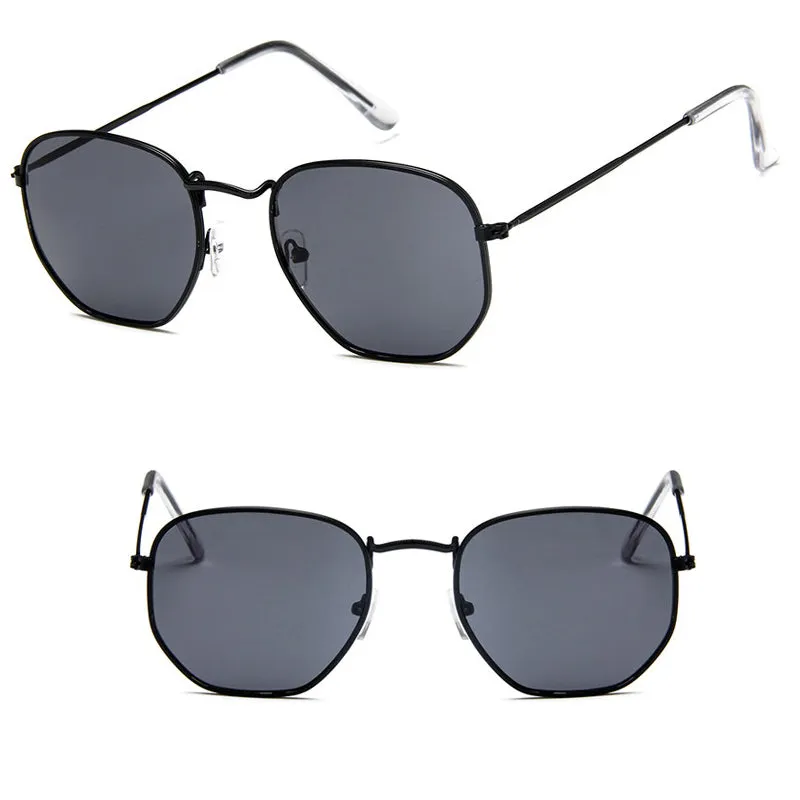 LeonLion Fashion Retro Sunglasses Men 2021 Square Vintage Glasses for Men/Women Luxury Sunglasses Men