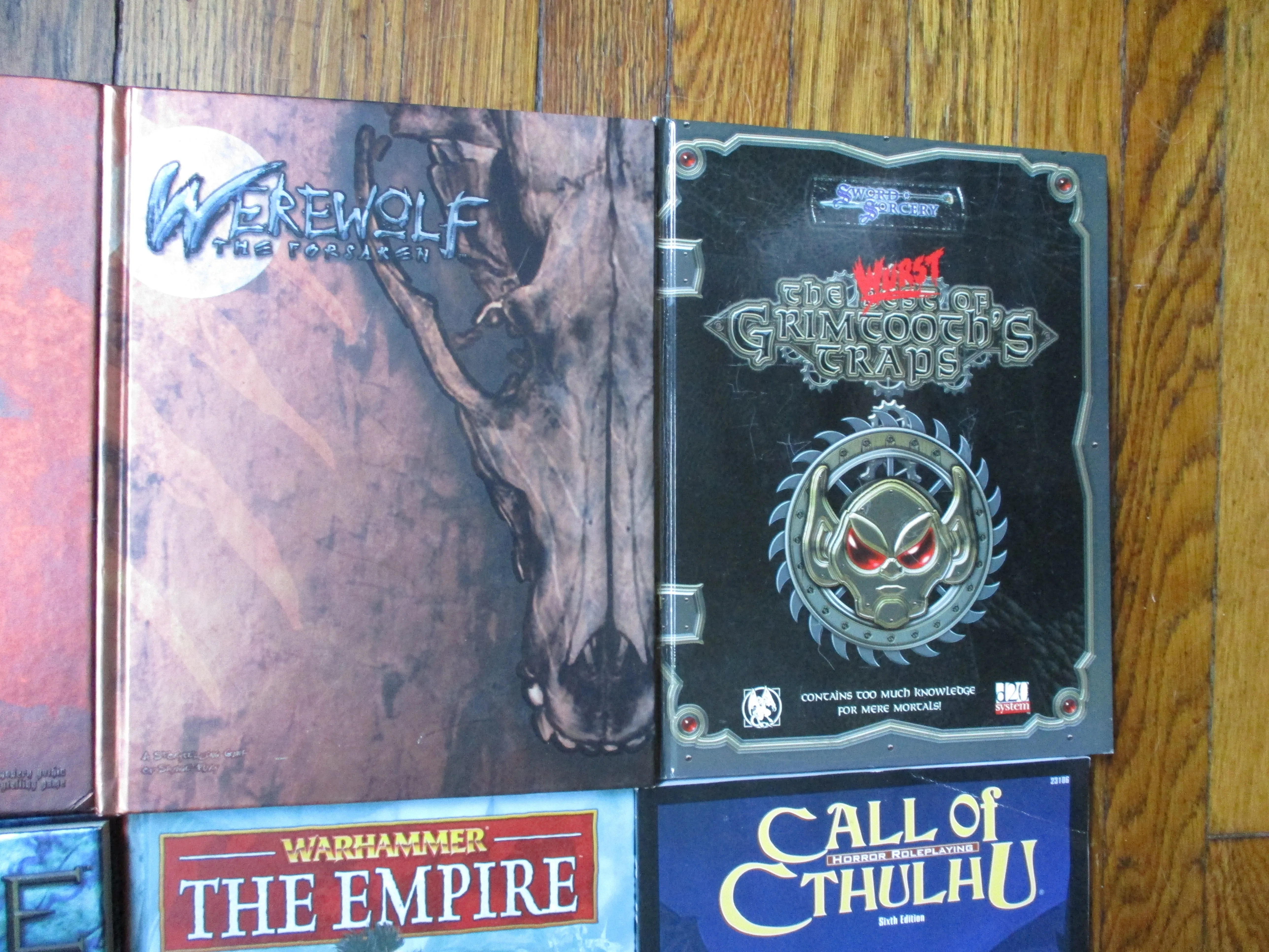 Lot NEW WORLD OF DARKNESS WARHAMMER SWORD SORCERY HC Set Books