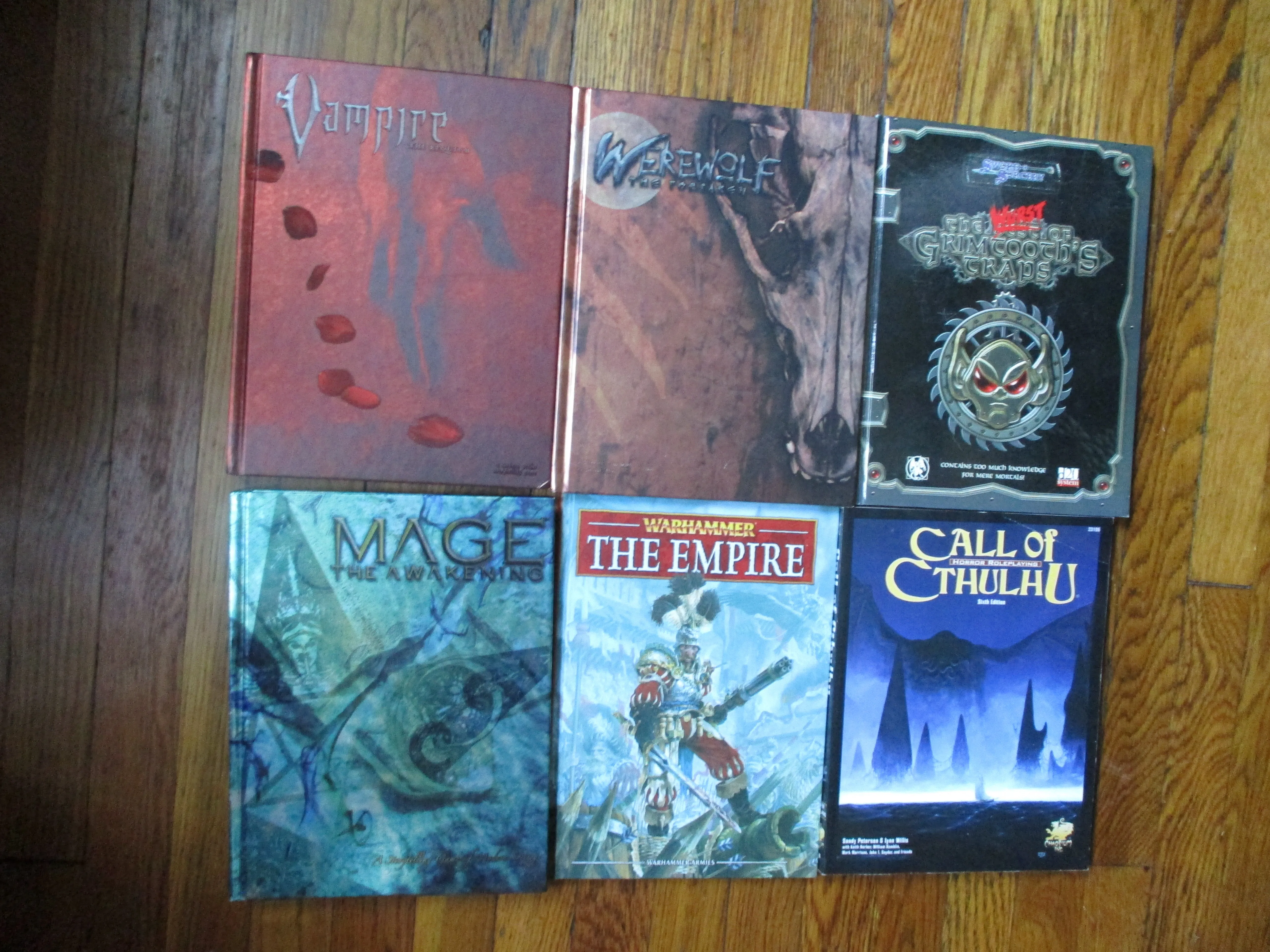 Lot NEW WORLD OF DARKNESS WARHAMMER SWORD SORCERY HC Set Books