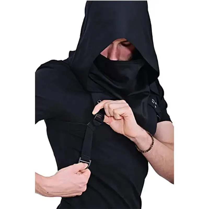 Medieval Hooded Balaclava Cosplay Costume Props