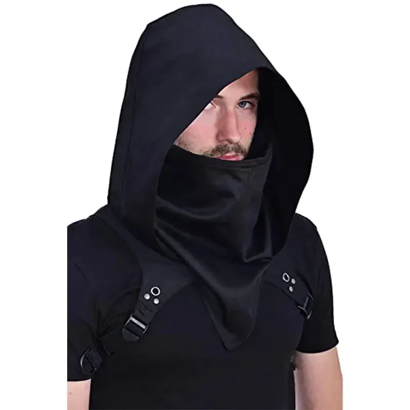 Medieval Hooded Balaclava Cosplay Costume Props