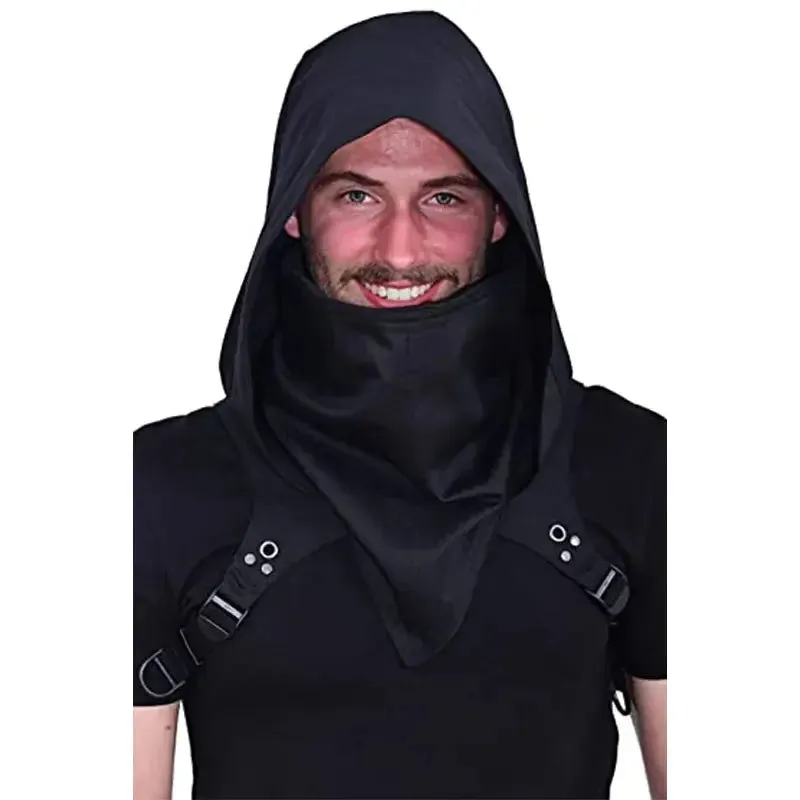 Medieval Hooded Balaclava Cosplay Costume Props