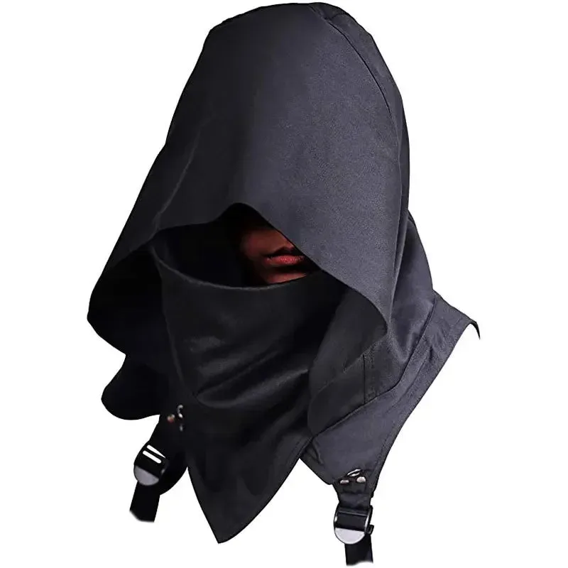 Medieval Hooded Balaclava Cosplay Costume Props