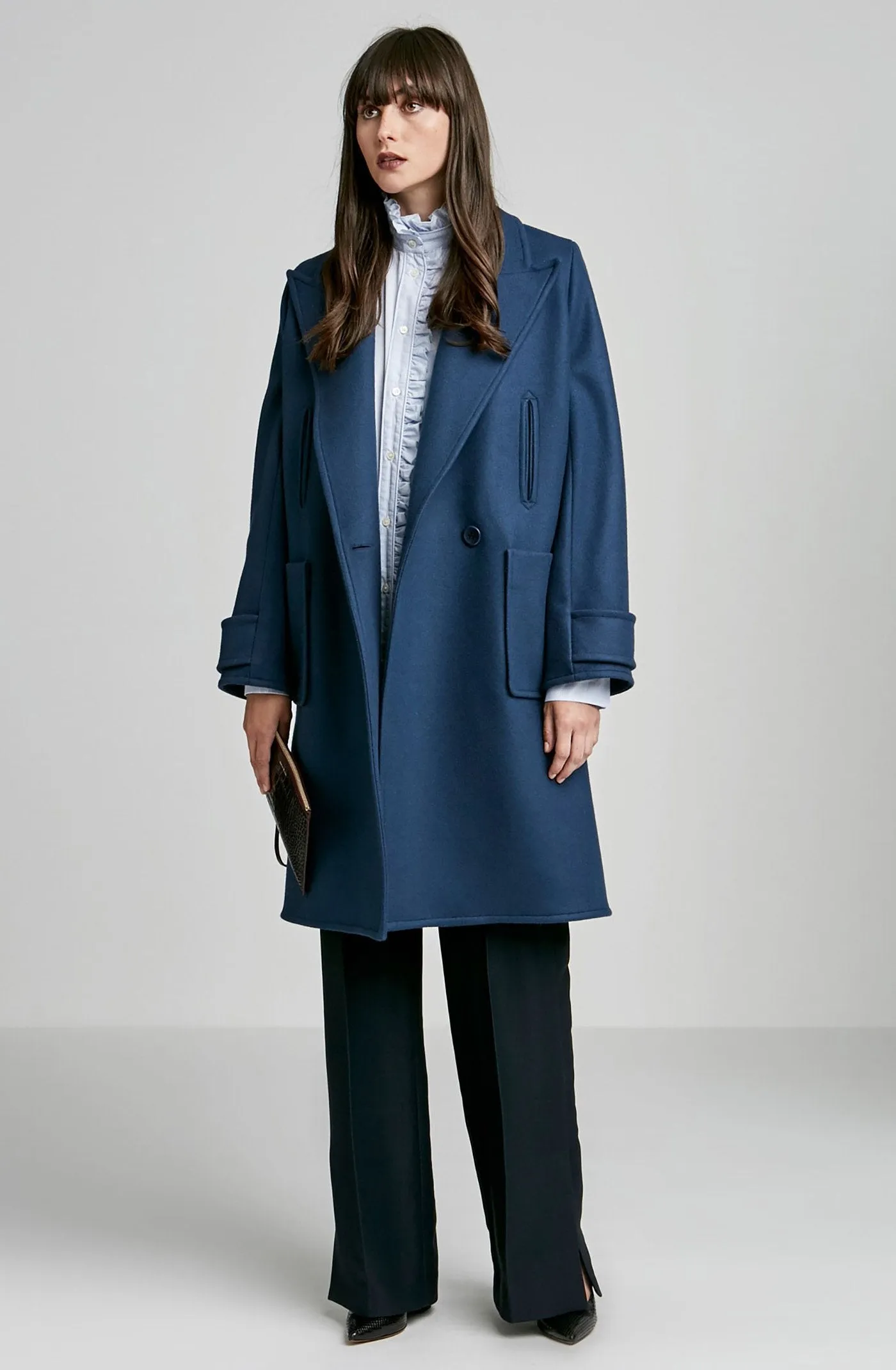 MELTON PEA COAT