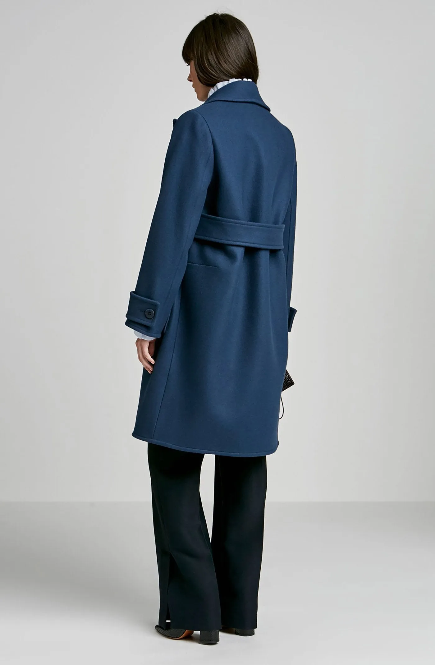 MELTON PEA COAT