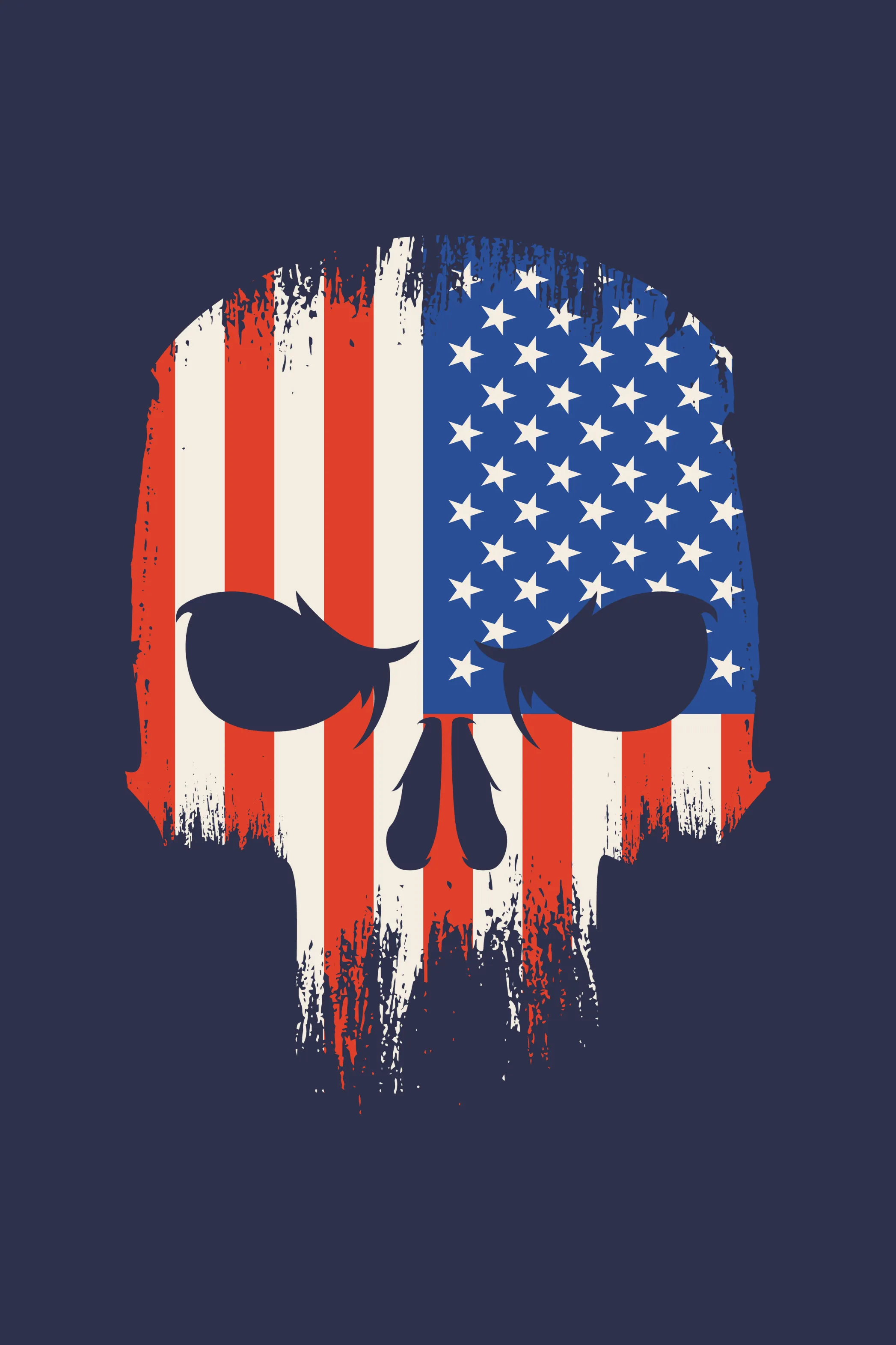 Men'S Skull Printed T-shirt for men