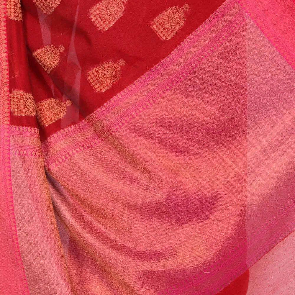 Monica Silk Banarasi saree with Jhumka Weave