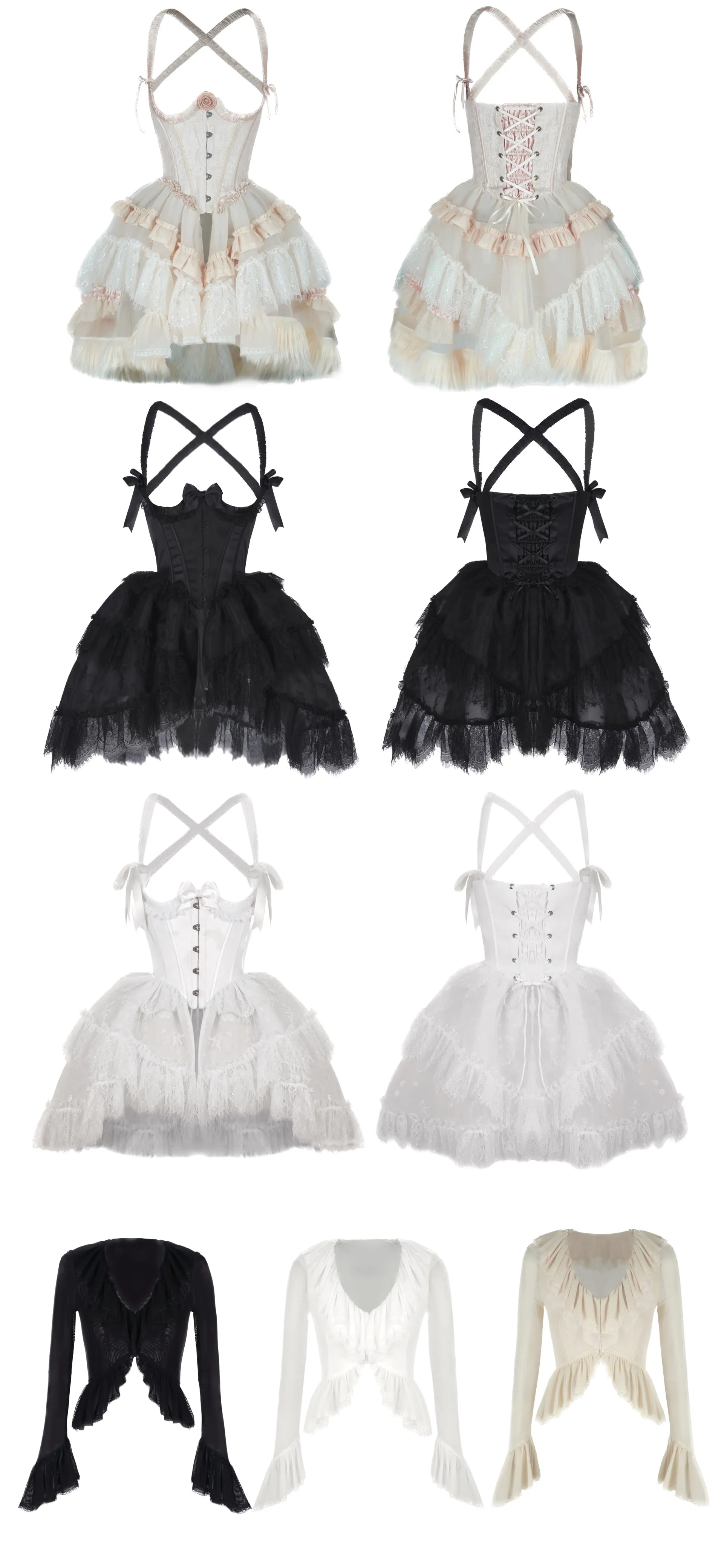[Nololita 3 years anniversary] Transformed Butterfly Corset Dress Set
