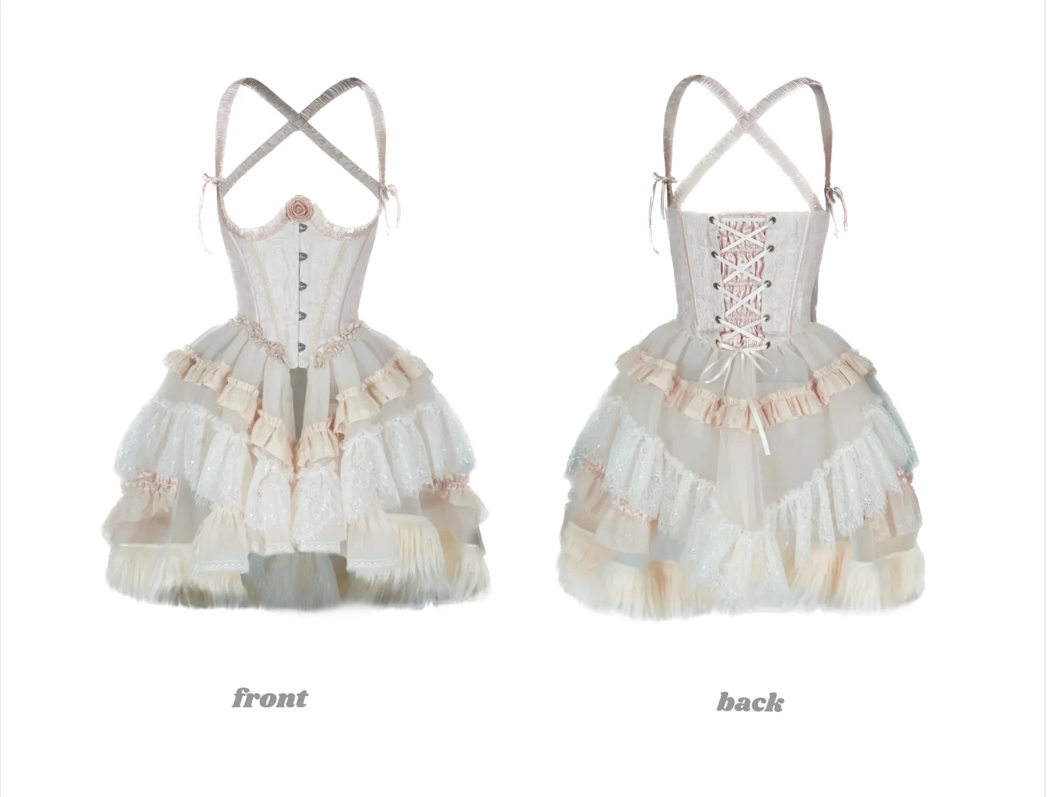[Nololita 3 years anniversary] Transformed Butterfly Corset Dress Set