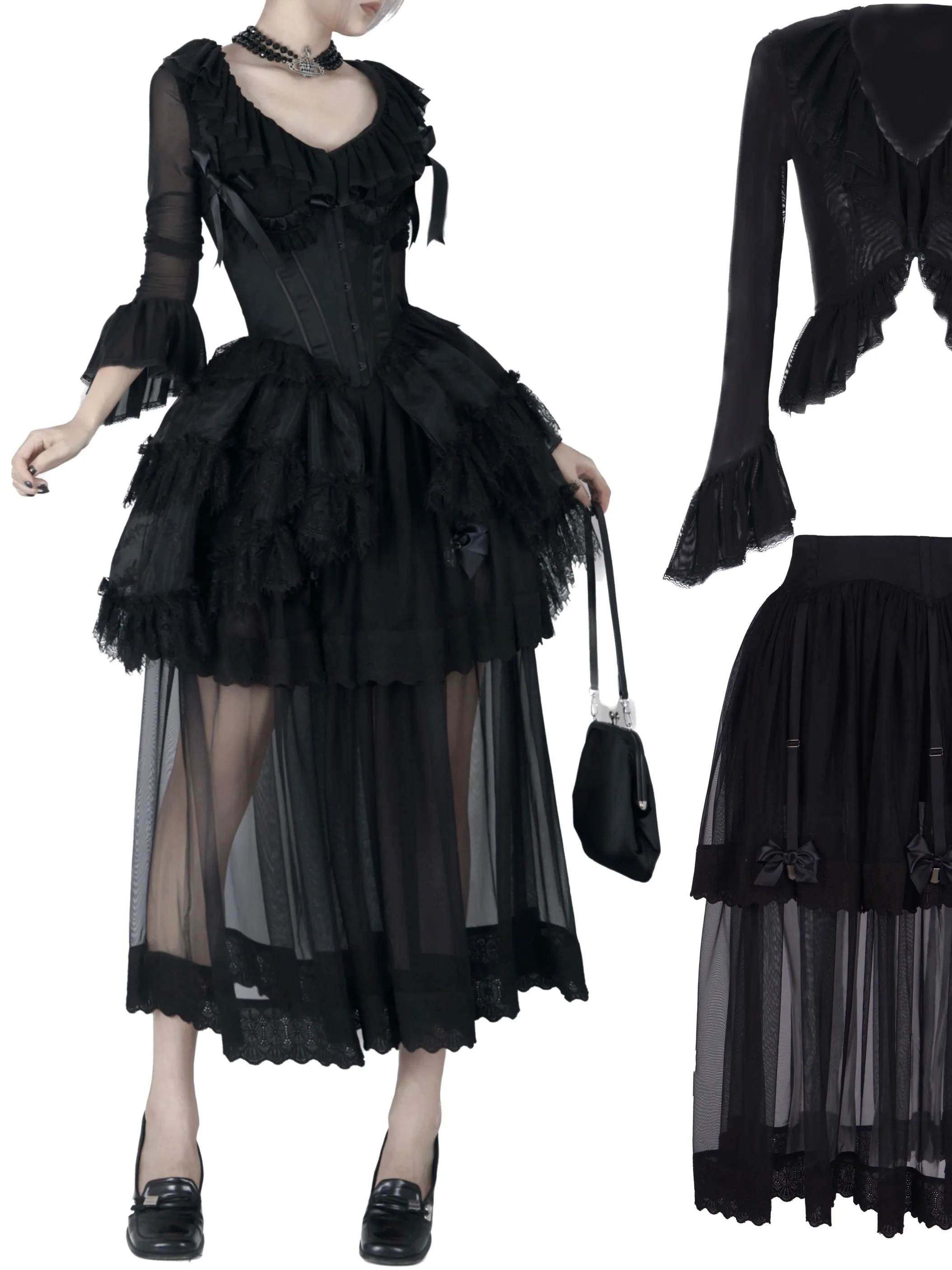 [Nololita 3 years anniversary] Transformed Butterfly Corset Dress Set