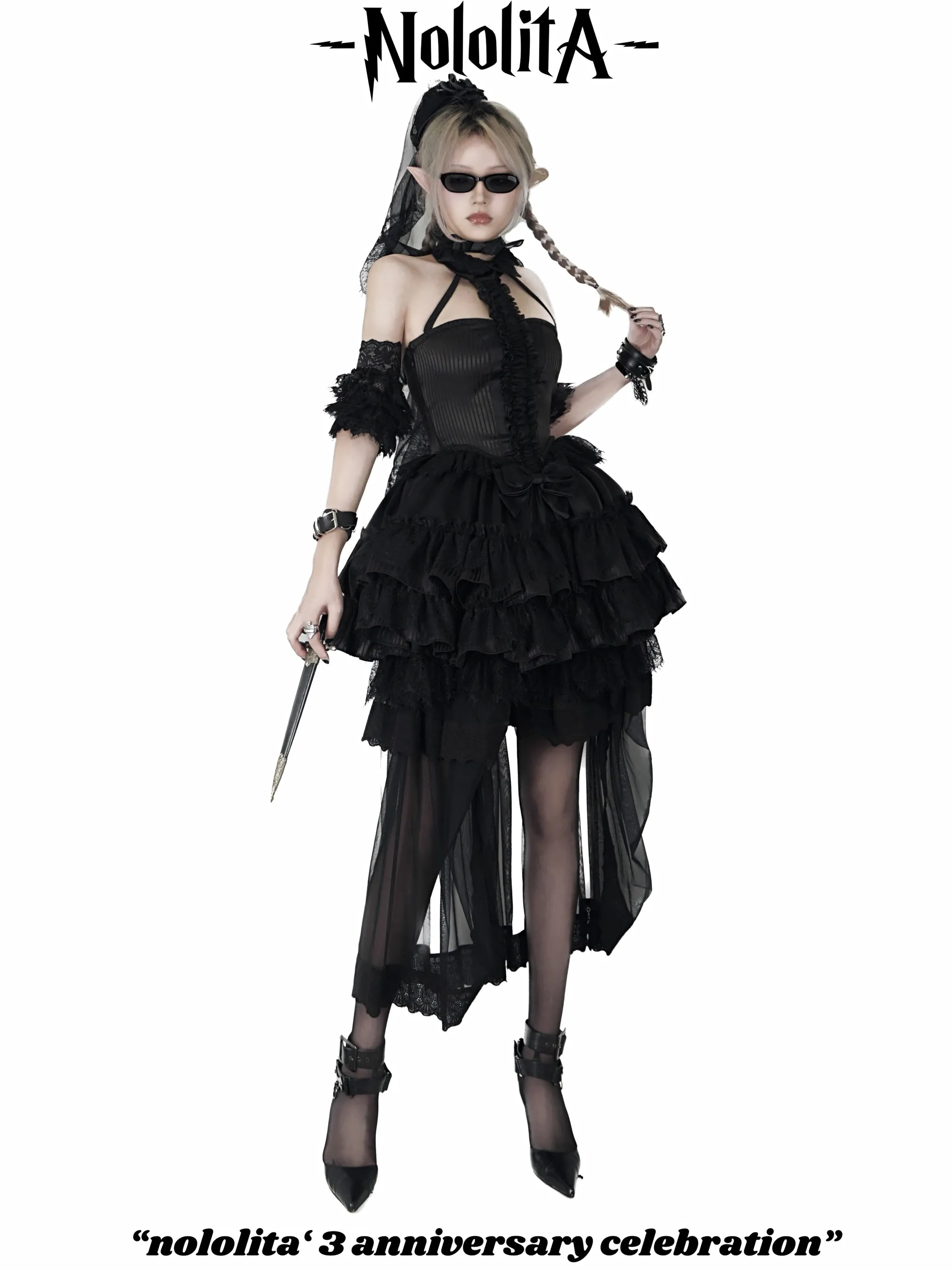 [Nololita Pre-order till Nov 2023] Dragon Queen Gothic Lolita Dress Set