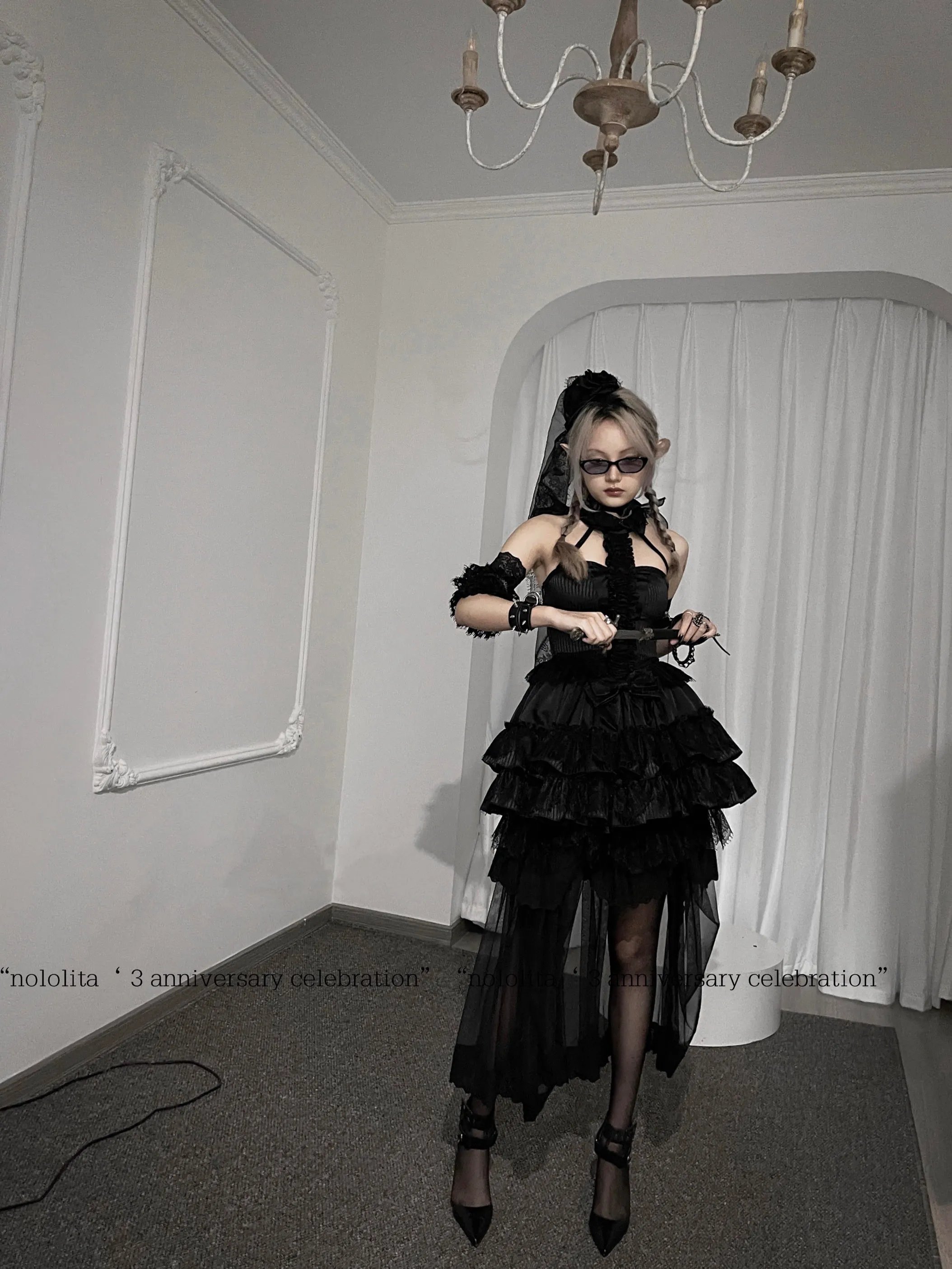 [Nololita Pre-order till Nov 2023] Dragon Queen Gothic Lolita Dress Set
