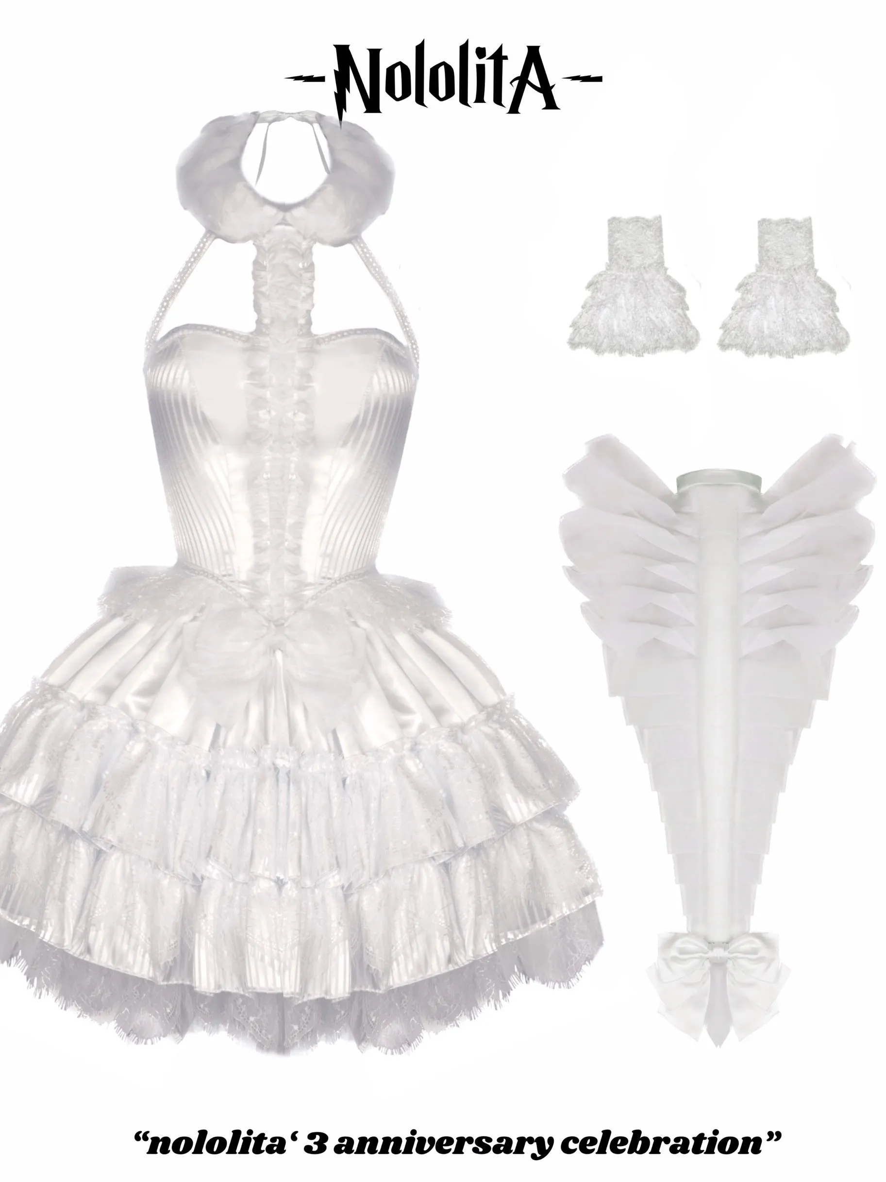 [Nololita Pre-order till Nov 2023] Dragon Queen Gothic Lolita Dress Set