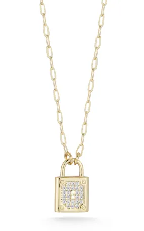 Padlock Necklace