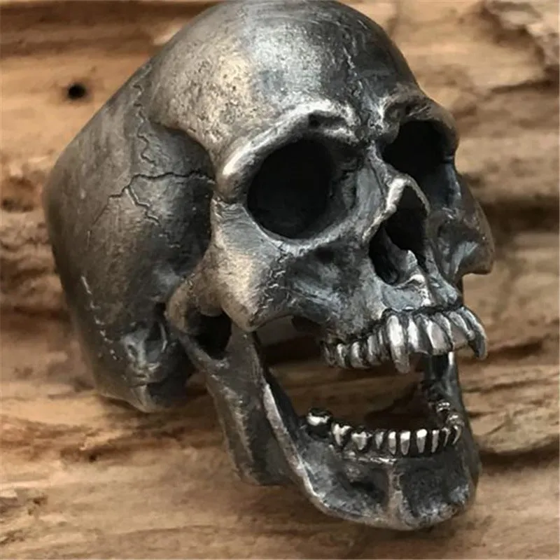 Personalized Skull Men's Ring