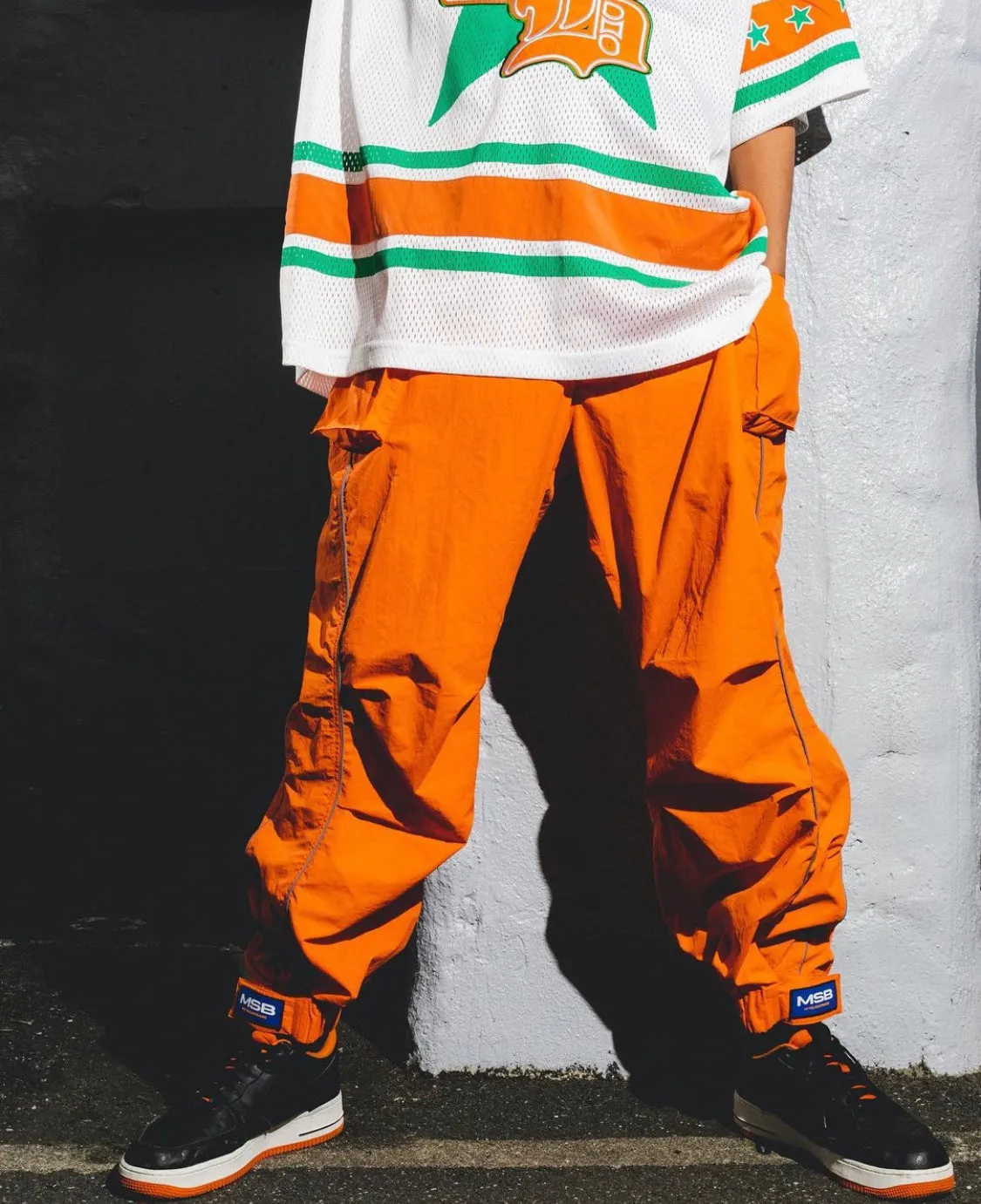 piping cargo pants
