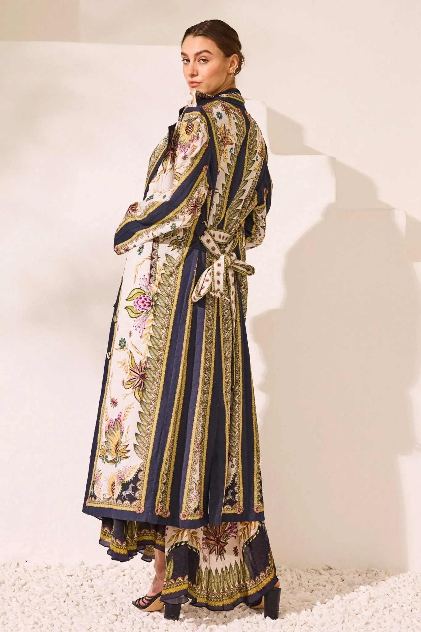 Princess Of Savannah Trench Coat