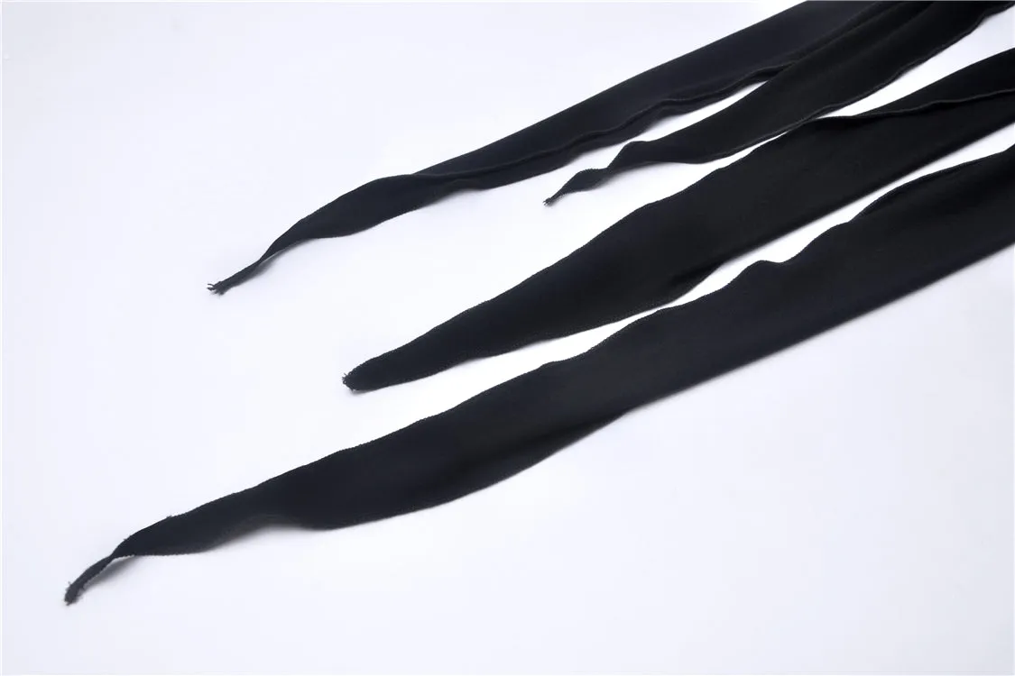 Punk dress with long hooked flower sleeves DW252