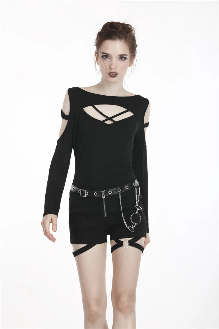 Punk metal shorts PW092