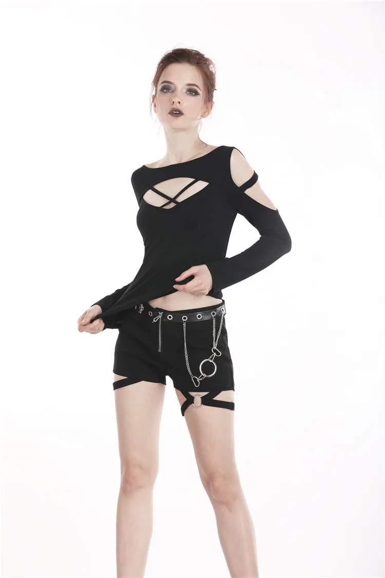 Punk metal shorts PW092