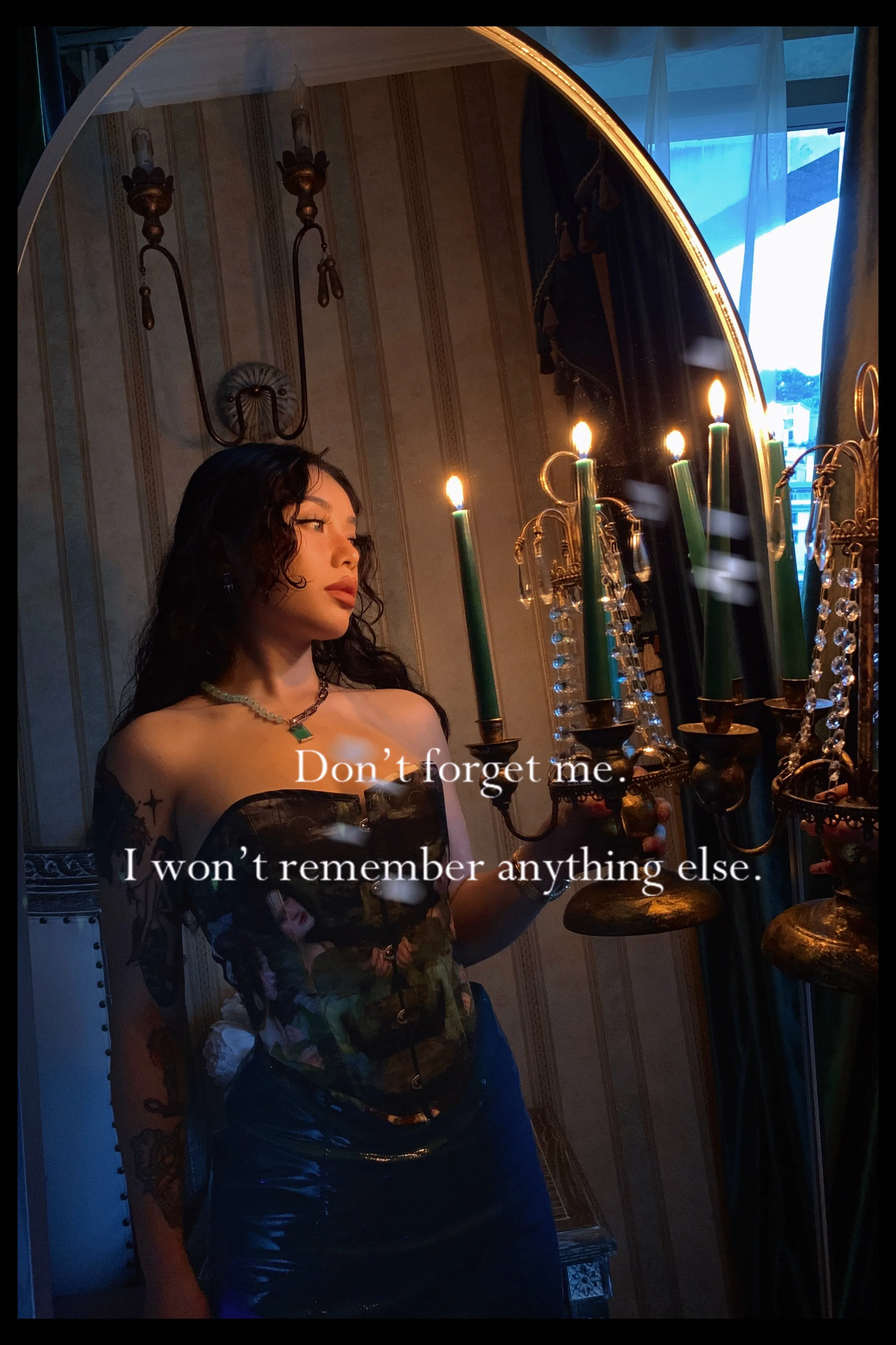Remember me handmade corset