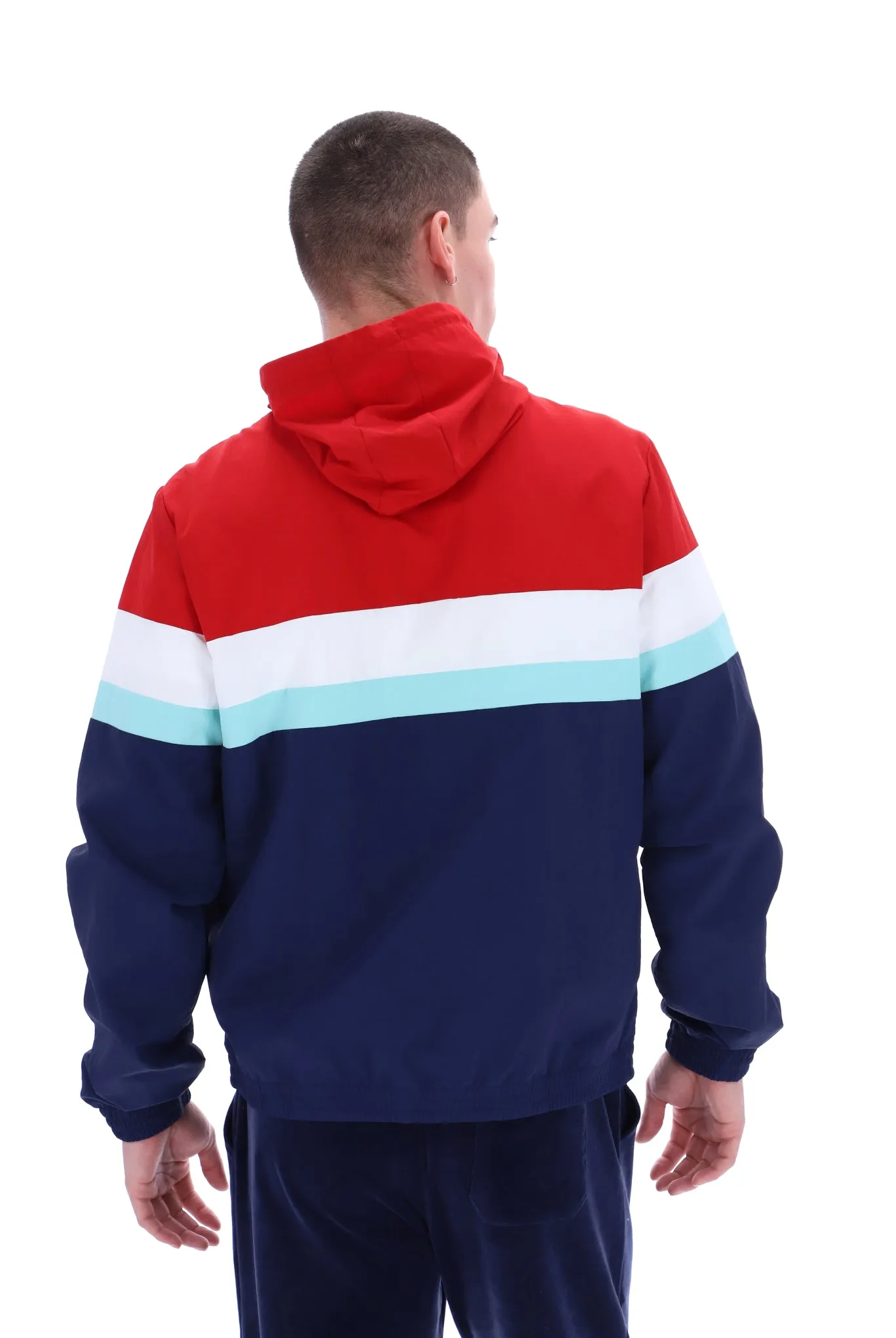 Shaan Colour Block Zip Up Jacket