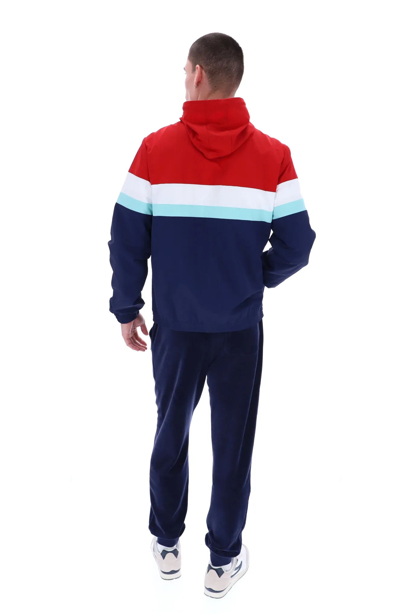 Shaan Colour Block Zip Up Jacket