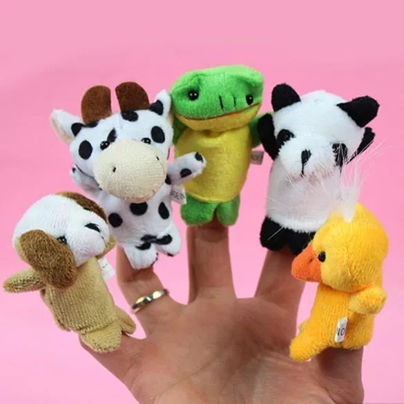 Storytelling : Cartoon Animal Finger Puppet