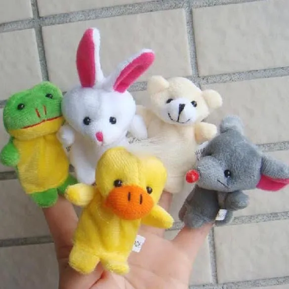 Storytelling : Cartoon Animal Finger Puppet
