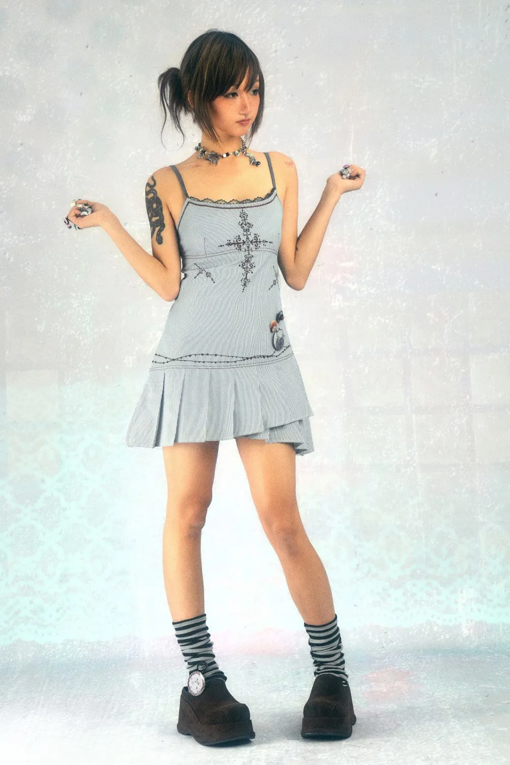 Striped Cross Dress