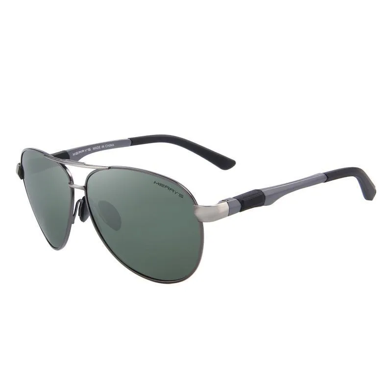 Two Color Accent Polarized Sunglass