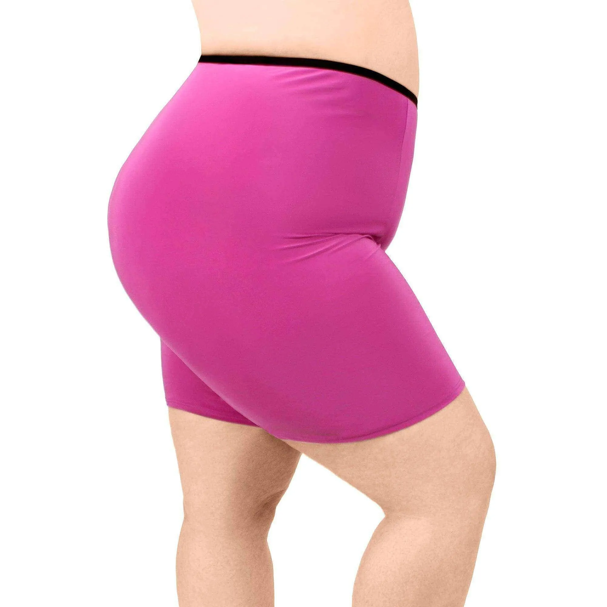 Ultra High Waist Anti Chafing Shortlette Slipshort 6" | Frezia