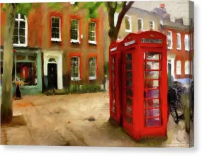 Village Green At Richmond - Canvas Print