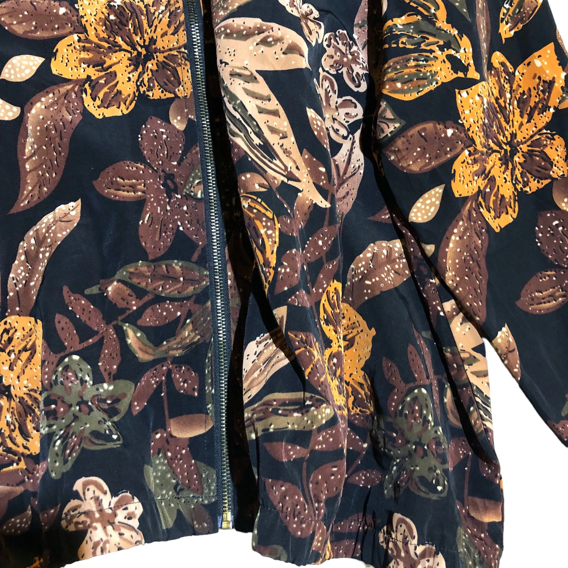 Vintage Floral Print LightJacket