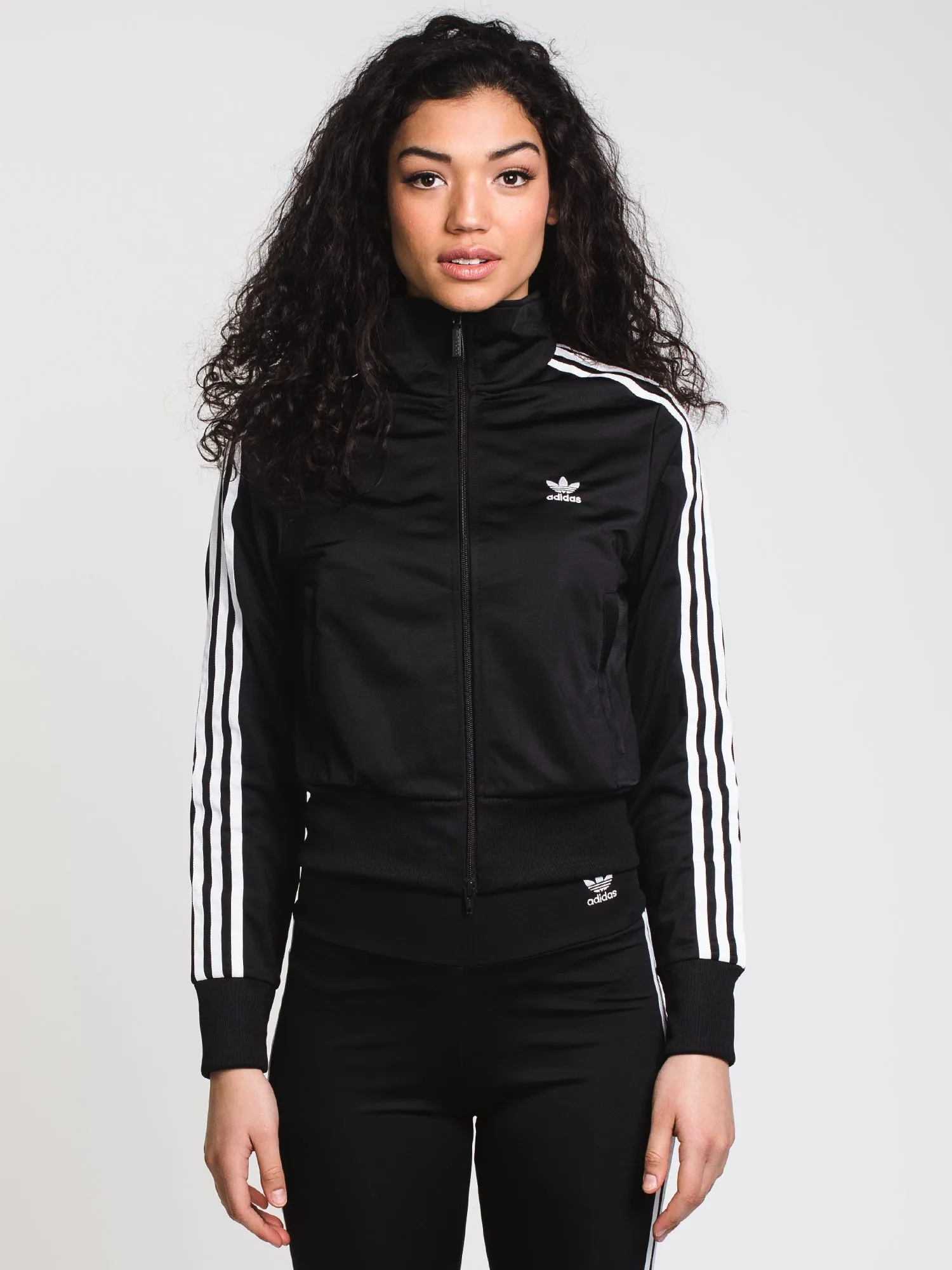 WOMENS FIREBIRD TRACK JACKET - BLACK - CLEARANCE